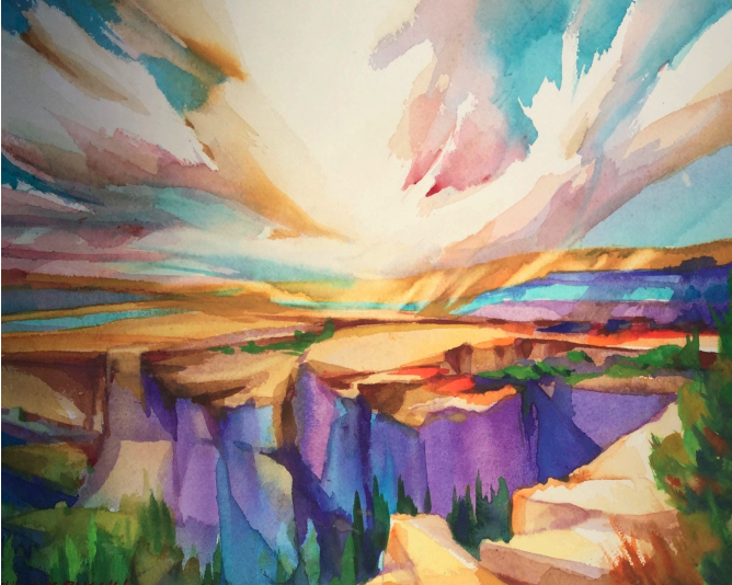 Lenn Goldmann: Painting the Verdant Landscape of California